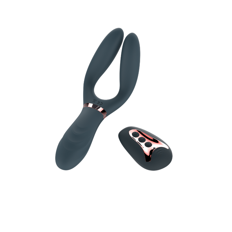 Item F92347 Wholesale Unisex Multi-Function Vibrator – 3 Motor 10X Vibration & Movable Keel. IPX6 Waterproof & Rechargeable Design for Retailers & Distributors