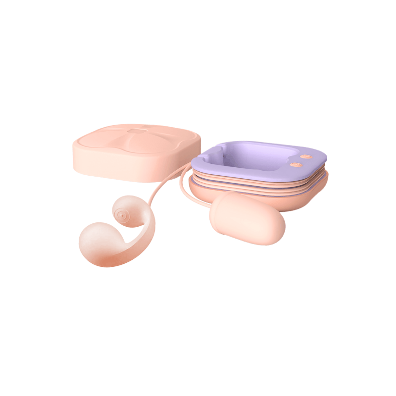 Item F93000 Wholesale Rechargeable Multi-Function Egg Vibrator – 10X Vibration & Nipple Clamps, UV Sterilization & IPX6 Waterproof. Bulk Orders with OEM/ODM Customization