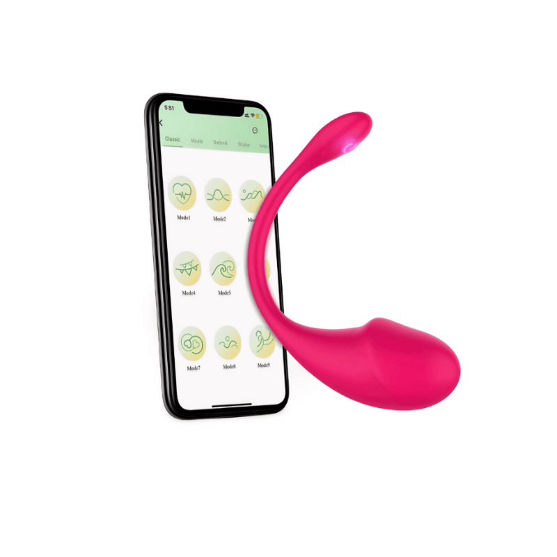 Item F92970 Wholesale App-Controlled Glans-Shaped Vibrator – Premium Waterproof Bluetooth Smart Toy for B2B Bulk Orders & OEM/ODM