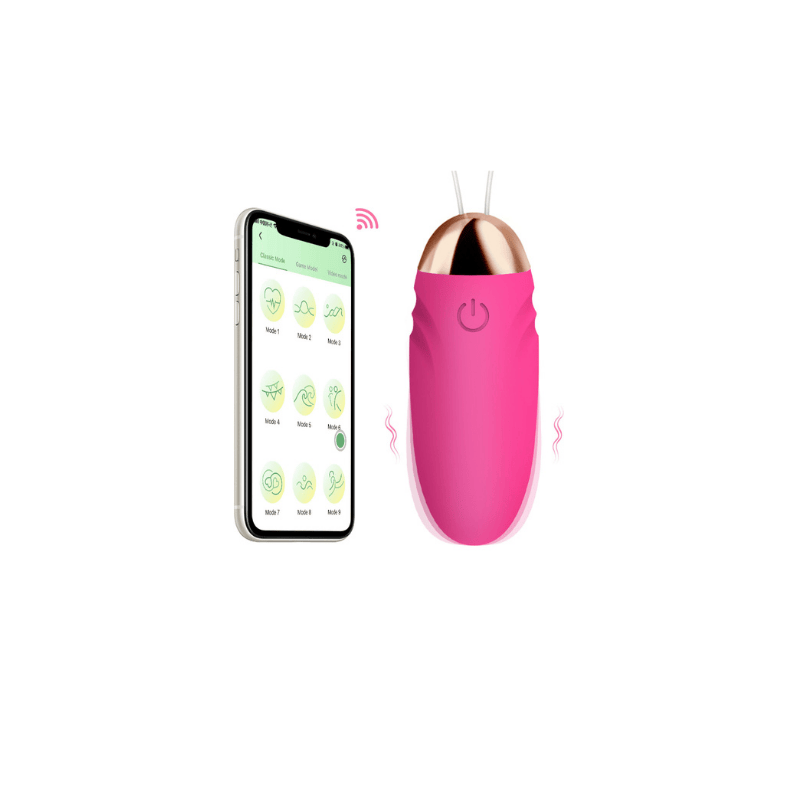Item F92974 App-Controlled Smart Egg – Waterproof Bluetooth 9-Speed Vibrator for B2B Bulk Orders, OEM/ODM Adult Toy Solutions