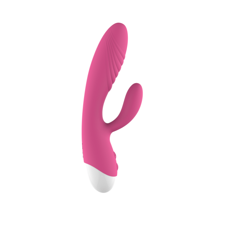 Item F92346 Wholesale G-Spot Rabbit Vibrator – Dual Motor 10X Vibration & Heating, IPX6 Waterproof & Flexible Design. Bulk Orders with OEM/ODM Customization for Retailers