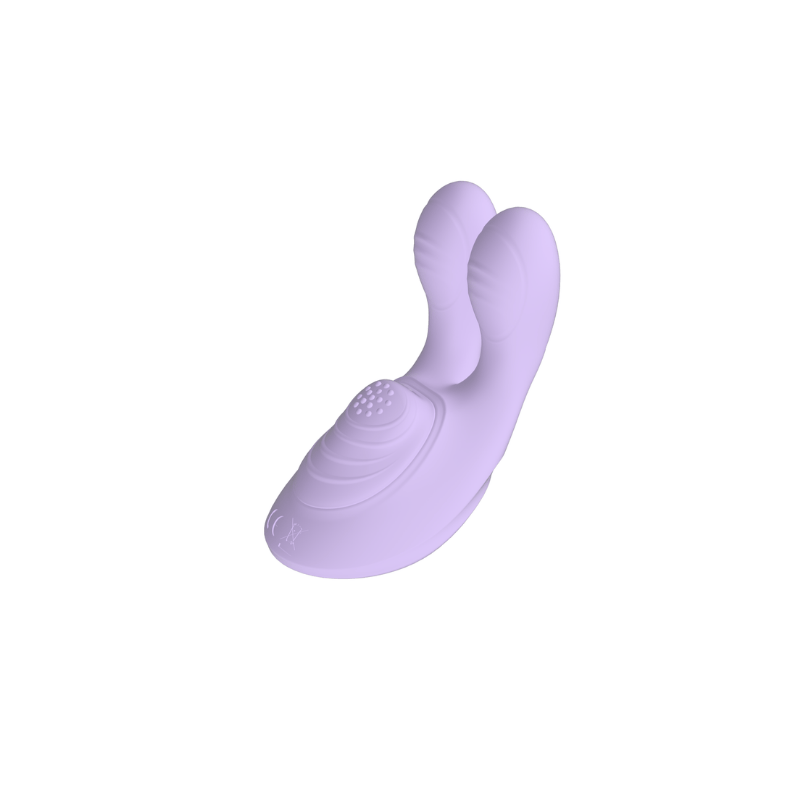 Item F93009 Wholesale Portable Rabbit Vibrator – 9 Modes & 3-Motor Stimulation. App-Controlled, 500mAh Rechargeable for Retailers & Distributors